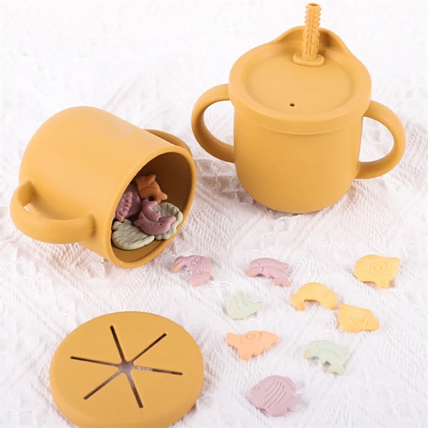 Toddlers Sippy Cup&Snack Container