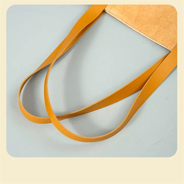 Washable Kraft Paper Shopping Tote Bag
