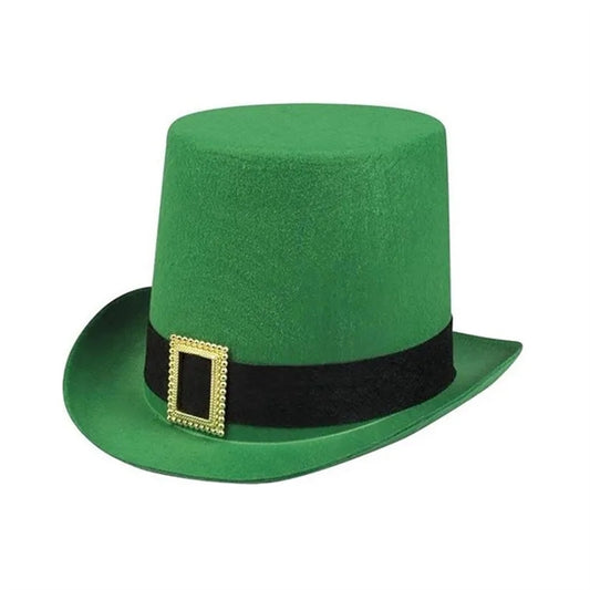 Green St Patricks Day Top Hat