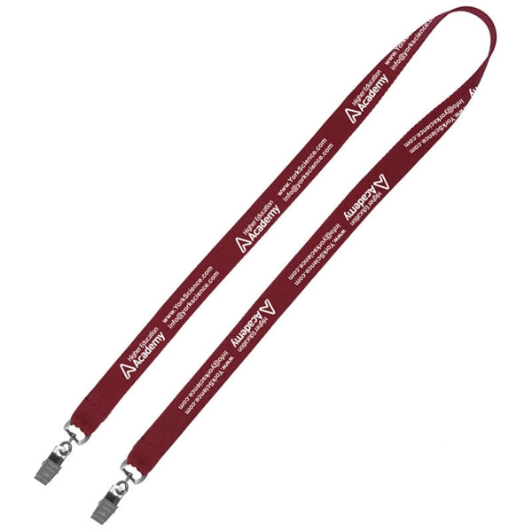 Polyester Keychain Adjustable Clips Neck Lanyard