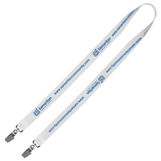 Polyester Keychain Adjustable Clips Neck Lanyard