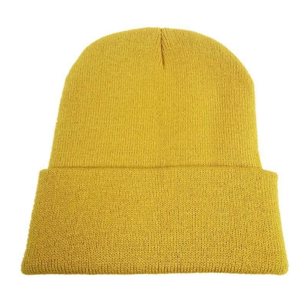 Plain Knitted Beanie Hats