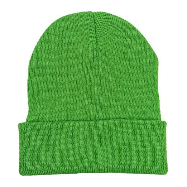 Plain Knitted Beanie Hats