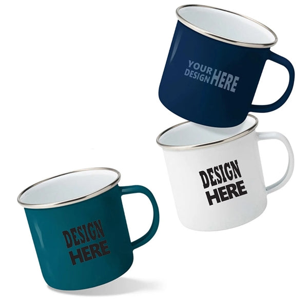 12oz Enamel Coffee Cup