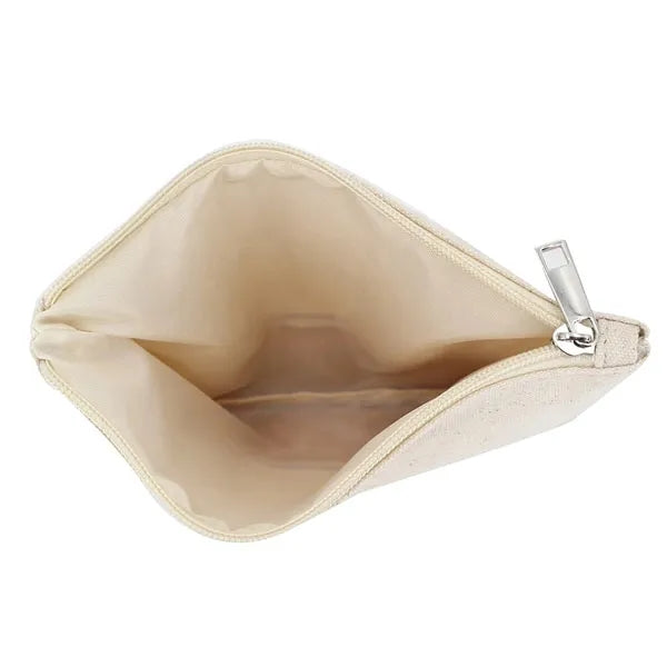 Eco friendly Cork and Canvas Cosmetic Bag