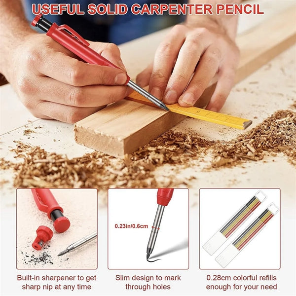 Solid Carpenter Pencil Marker