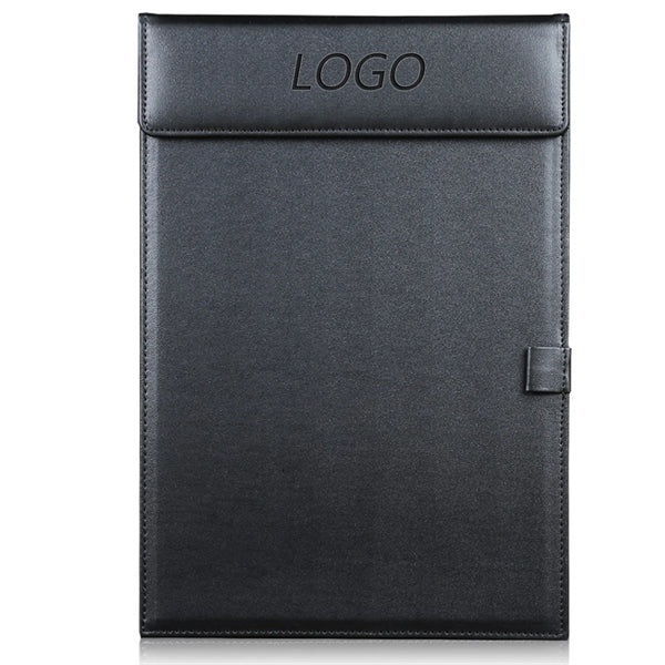 A4 PU Leather Clipboard with Pen Holder for Office