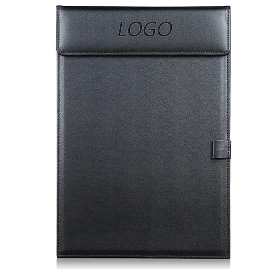 A4 PU Leather Clipboard with Pen Holder for Office