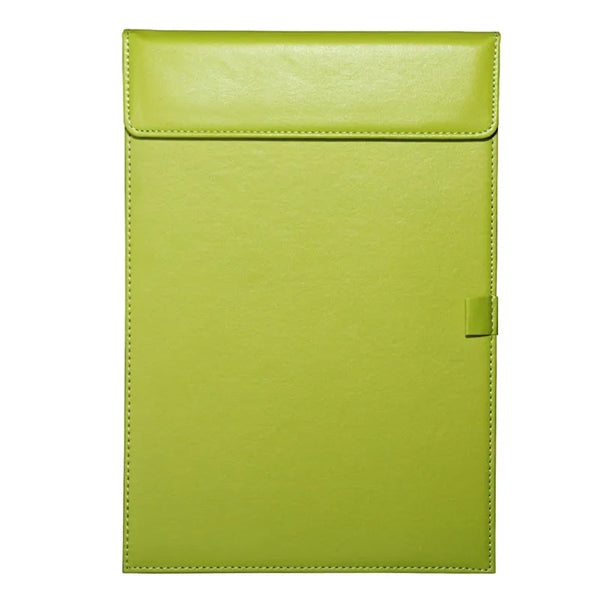 A4 PU Leather Clipboard with Pen Holder for Office