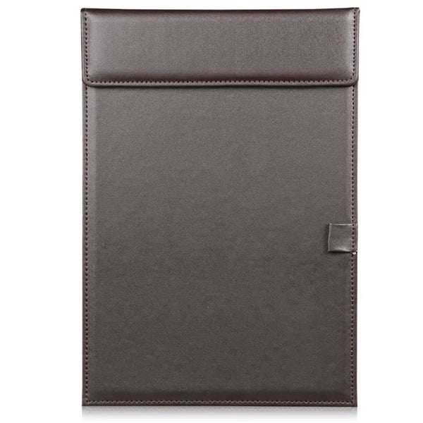 A4 PU Leather Clipboard with Pen Holder for Office