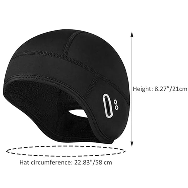 Cycling Hat Beanie With Glasses Holes