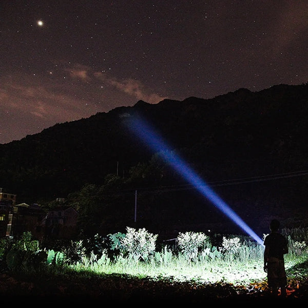 LED Portable AA Dry Battery Strong Flashlight