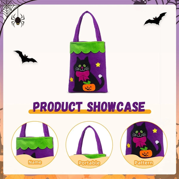Halloween Handle Non-Woven Candies Bag