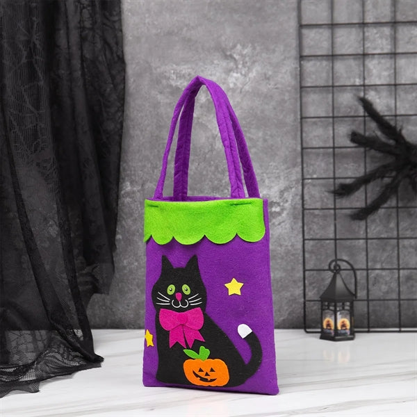 Halloween Handle Non-Woven Candies Bag