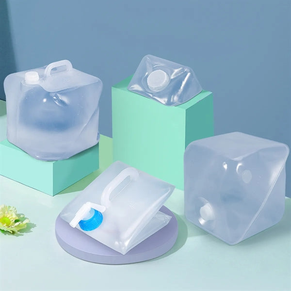 Outdoor Collapsible Water Container Storage with Spigot
