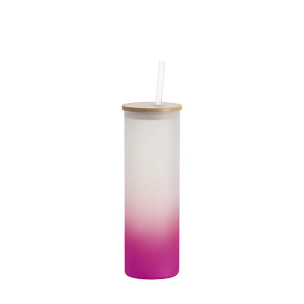 20 Oz. Gradient Color Frosted Glasses