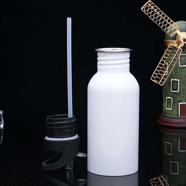 20 Oz. Vacuum Insulated Water Bottle W/Straw Lid