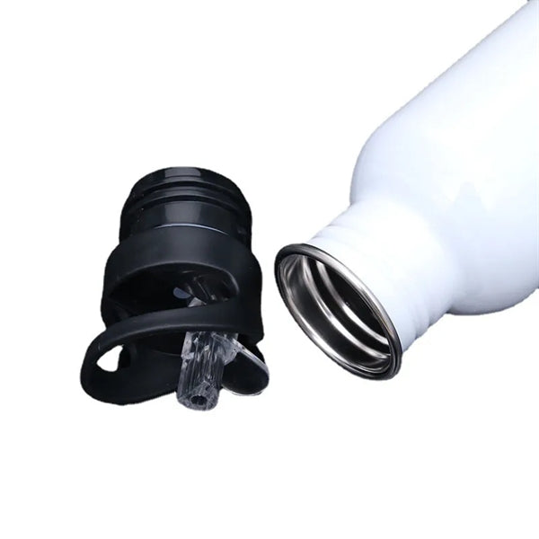 20 Oz. Vacuum Insulated Water Bottle W/Straw Lid