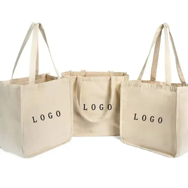 Fashion Cotton Canvas Bags 15" x 14" x 6"