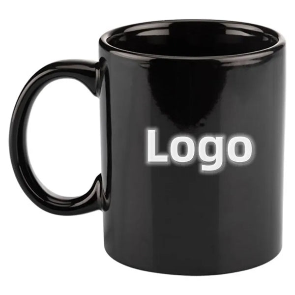11 Oz Ceramic Mug With C-Shaped Handle