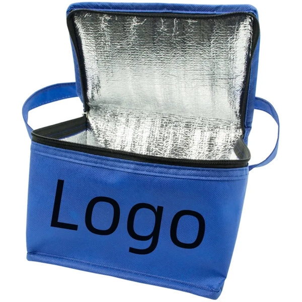 Insulated Cooler Lunch Bag 8.5" x 6" x 6"