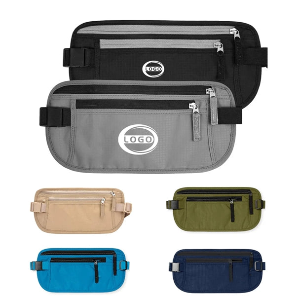 Personlized Slim RFID Blocking Travel Pouch Passport Holder