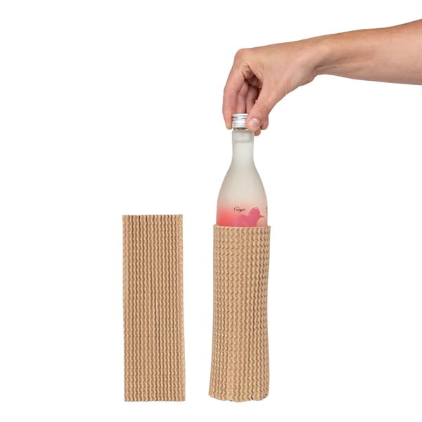 Mini Natural Kraft Paper Transport Sleeves - 100% PCR