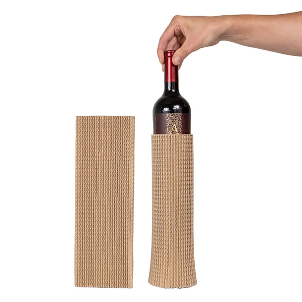 Mega Natural Kraft Paper Transport Sleeves - 100% PCR