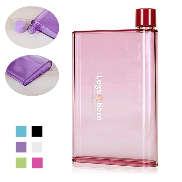 Flat Square Water Bottle
