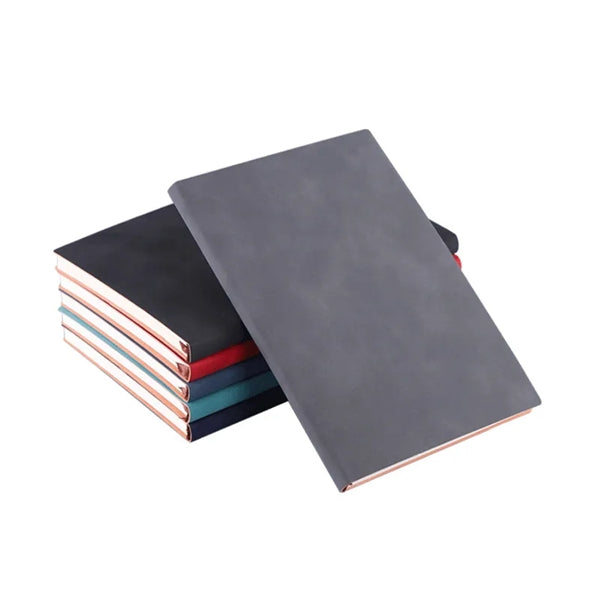 A5 Ruled Notebook Soft Faux Leather Cover