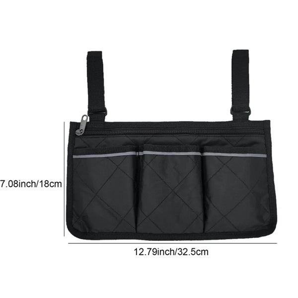Wheelchair Armrest Side Bags