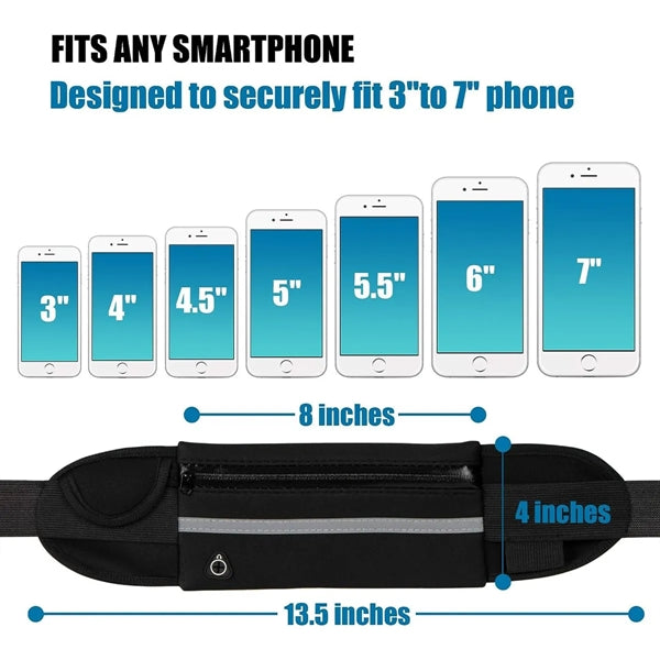 Sports Fanny Pack With Water Bottle Holder