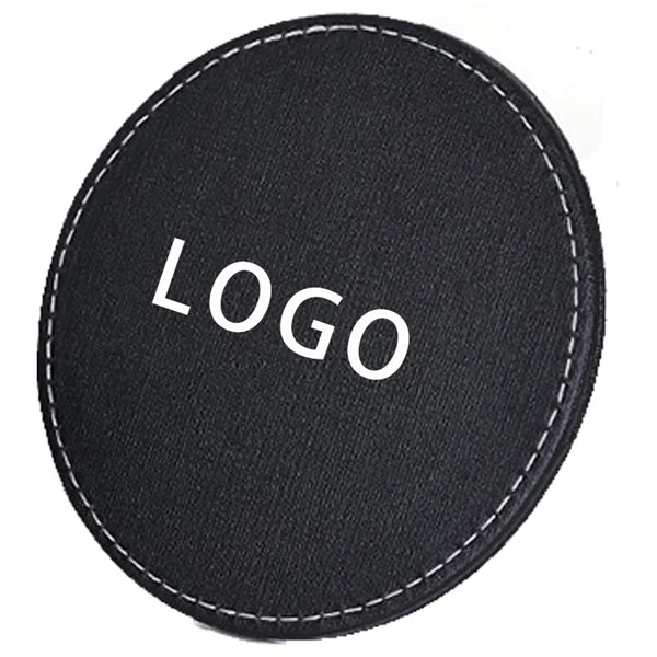 3.86" Leather Coasters