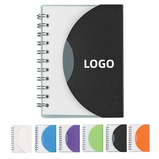 A5 PVC Cover Spiral Notebook
