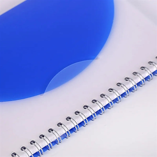 A5 PVC Cover Spiral Notebook