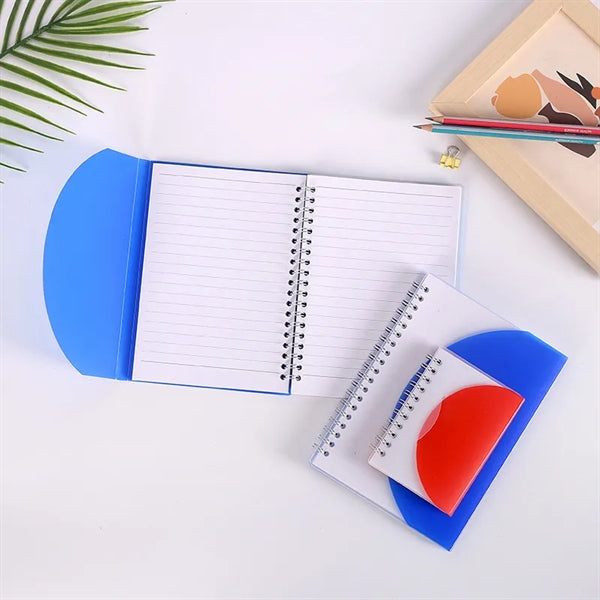 A5 PVC Cover Spiral Notebook