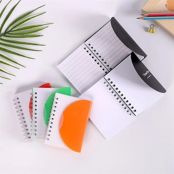 A5 PVC Cover Spiral Notebook