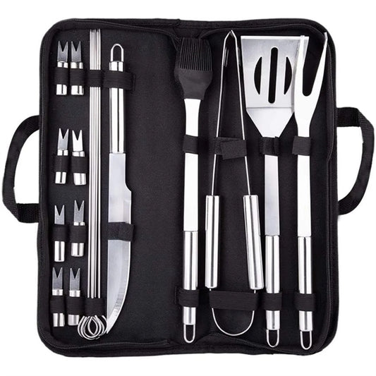 18pcs BBQ Grill Accessories Set