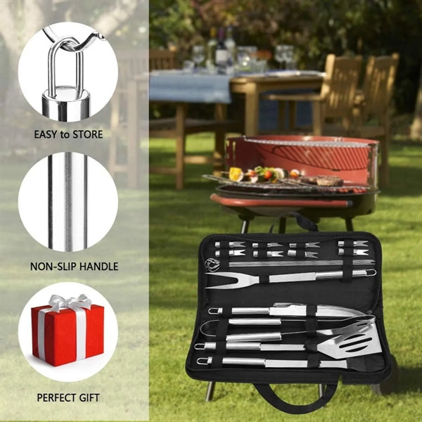 18pcs BBQ Grill Accessories Set