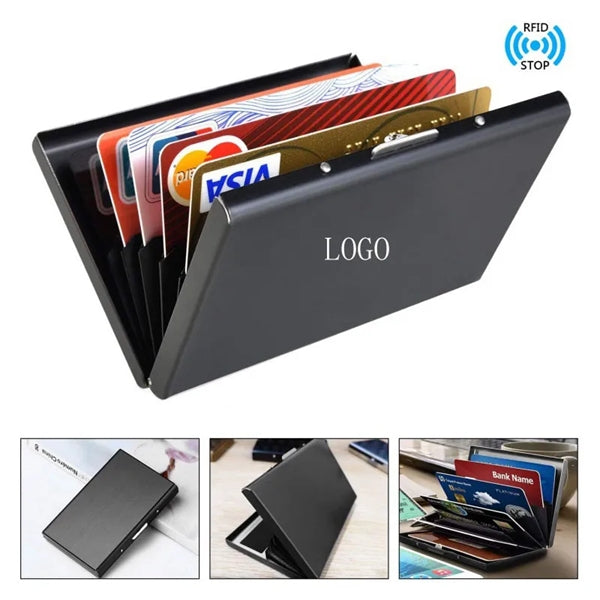 RFID Stainless Steel Credit Card Wallet