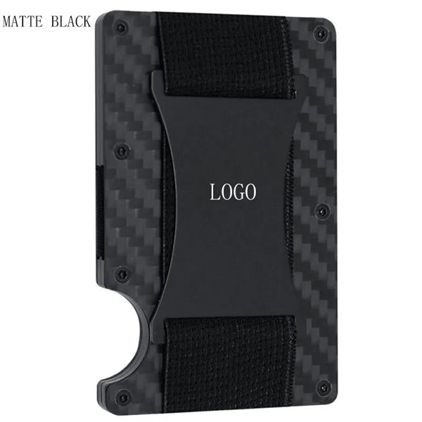 RFID Blocking Front Pocket Carbon Fiber Wallet