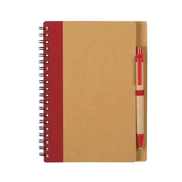 Spiral Notebook With Pen