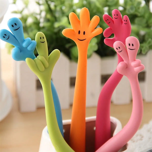 Silicone Gesture Ballpoint Pen
