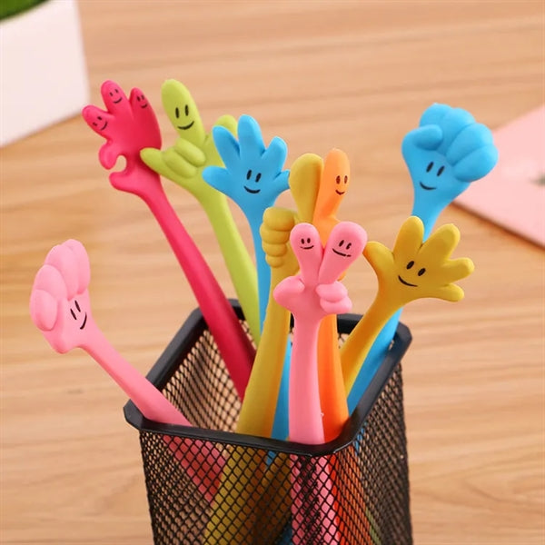 Silicone Gesture Ballpoint Pen