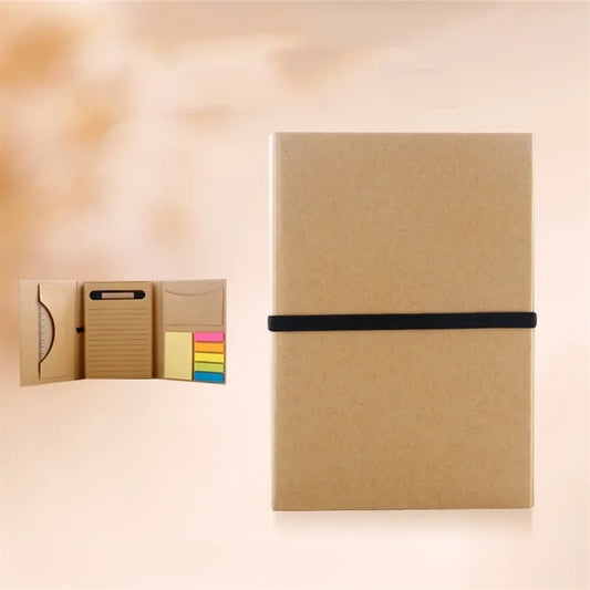 Memo Pads With Ruler and Sticky Notes