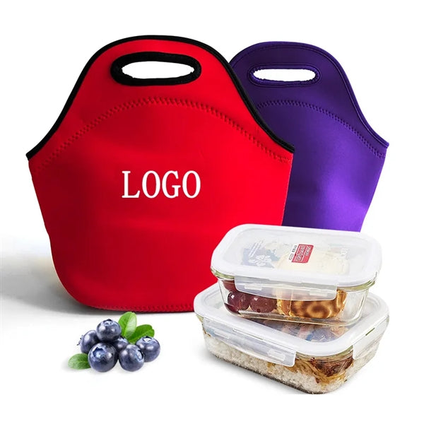 Soft Neoprene Insulated Lunch Bag