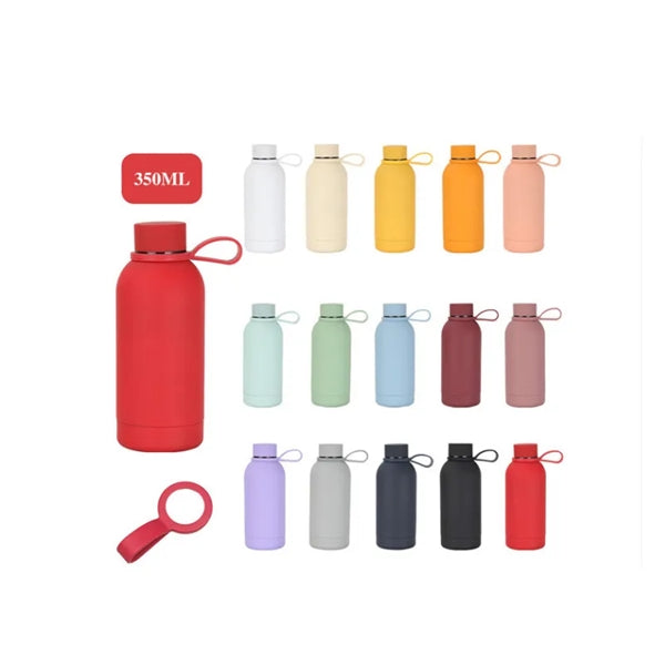 Small Car Cup With Portable Silicone Handle