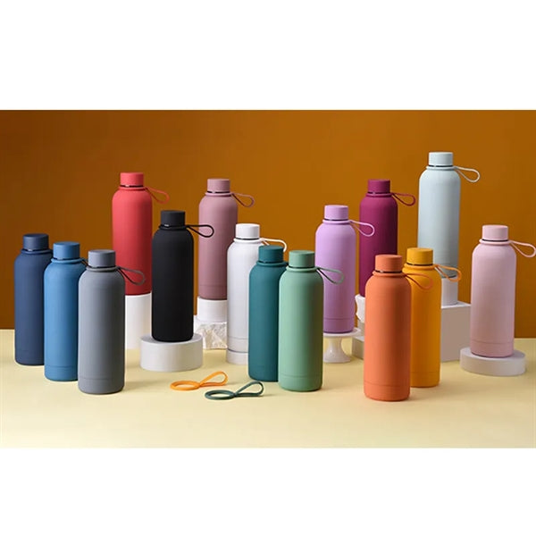 Small Car Cup With Portable Silicone Handle