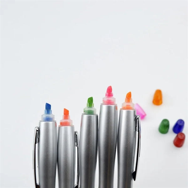 Highlighter Pen Combos with Rubber Grip