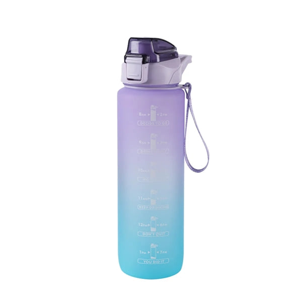 33oz Water Bottle with Motivational Time Marker